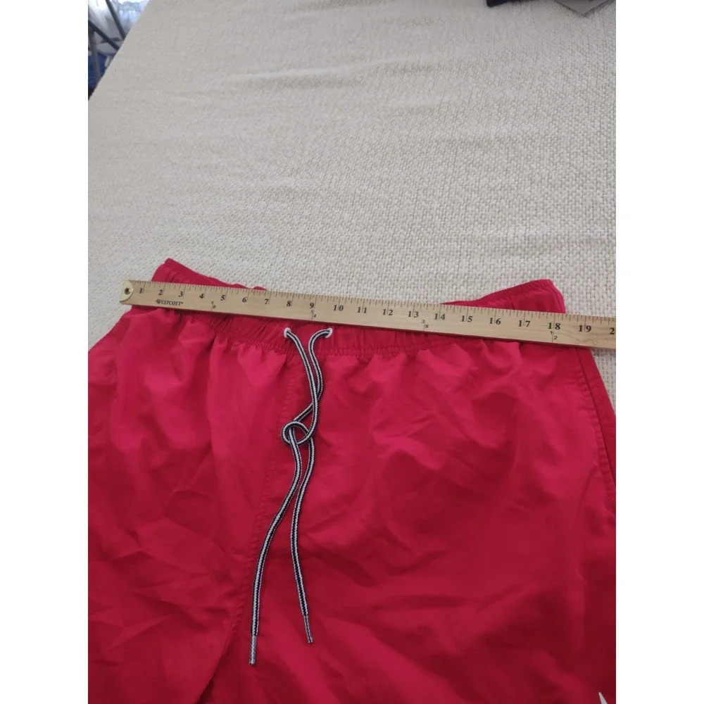 Speedo Red Board Shorts‎ XXL Classic Retro Summer Beach Casual Lightweight Surf